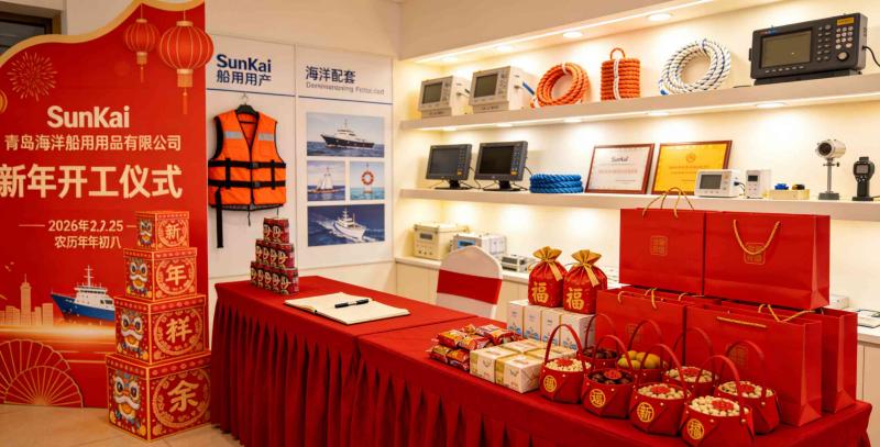 Qingdao SunKai Marine veranstaltet Neujahrseröffnungszeremonie 2026