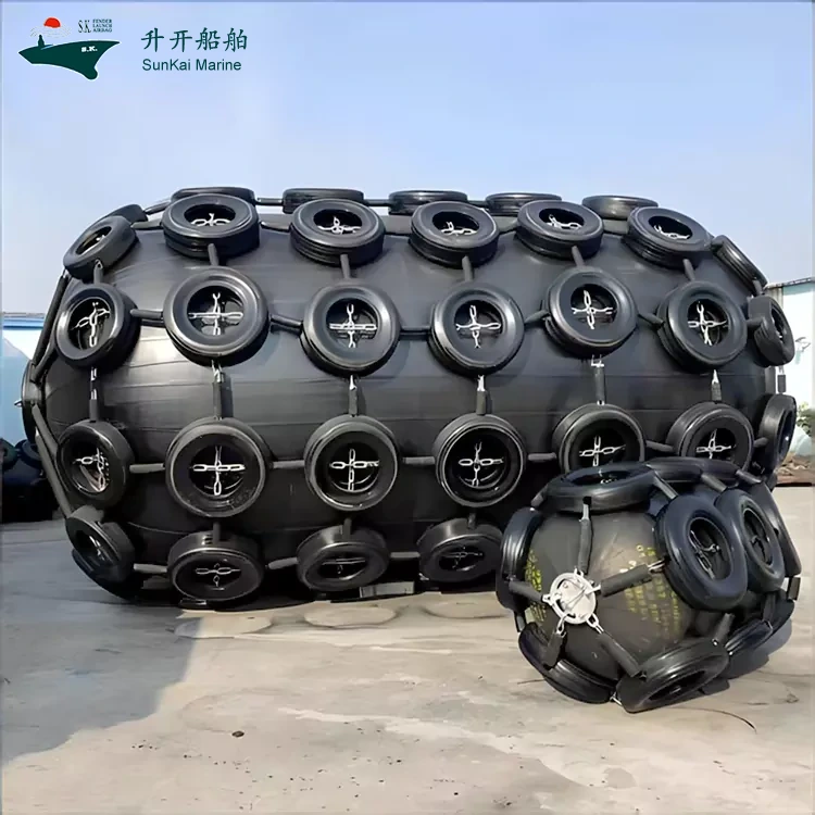 Bereit zum Versand! Eine Charge von Marinefendern für Docks bei Qingdao SunKai Marine Supplies Co., Ltd. fertiggestellt und zur Auslieferung bereit