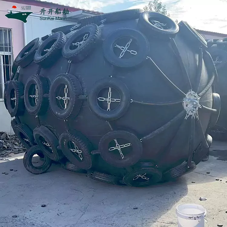 Marineschaum-Fender aus Gummi